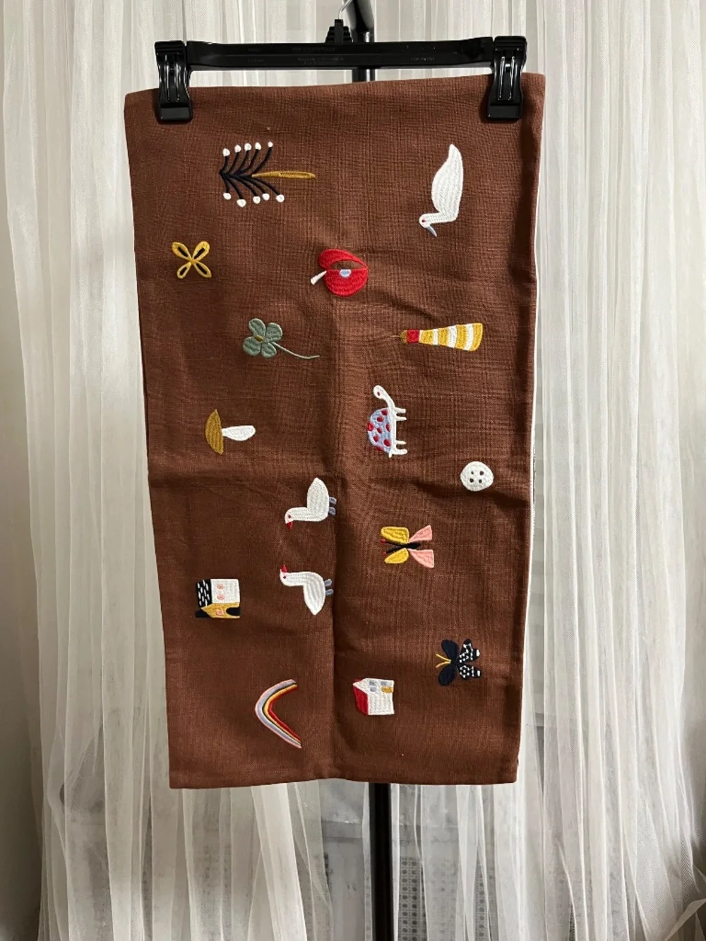 West Elm. Emma Chamberlain quirky Icon Pillow Cover. Sz. 14